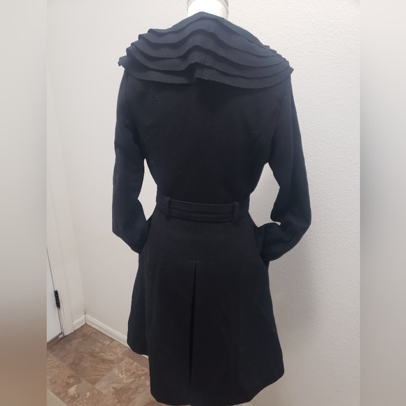 Candies ruffle collared coat Medium - Picture 11 of 13